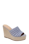 Lisa Vicky Gogo Platform Wedge Sandal In Lavender