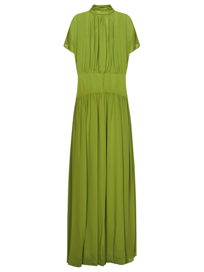 Max Mara Maxmara Studio Gessati Dress In Green | ModeSens