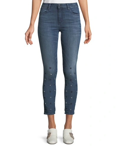 Brockenbow Reina Star-ice Skinny Crop Jeans