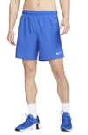 Nike Men's Challenger Dri-fit Brief-lined 7" Running Shorts In Blue