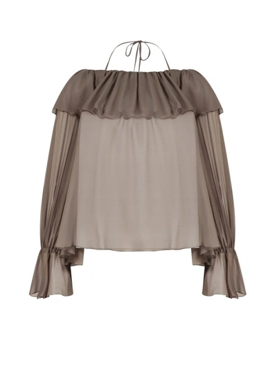 Blumarine Shirt In Green