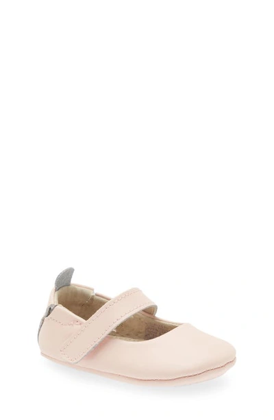 L'amour Kids' Mary Jane Crib Shoe In Pink