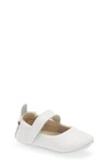 L'amour Kids' Mary Jane Crib Shoe In White