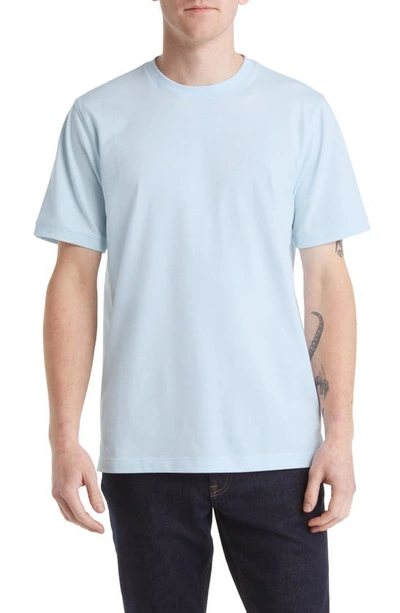Nordstrom Tech-smart Performance T-shirt In Blue Falls Feeder Stripe