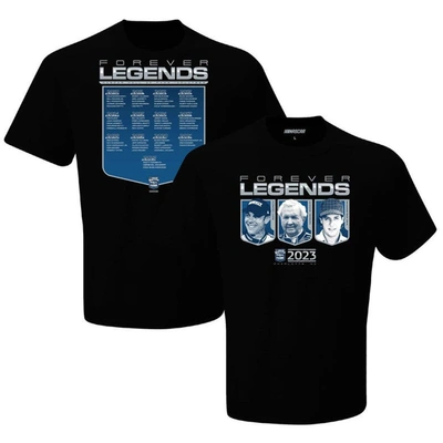 Checkered Flag Black Nascar Hall Of Fame Class Of 2023 Inductee T-shirt