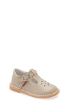 L'amour Kids' Joy Classic T-strap Shoe In Almond