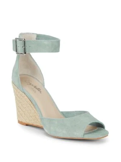 Seychelles Leather Wedge Espadrilles In Nocolor