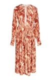 Ulla Johnson Talitha Velvet Dress In Print