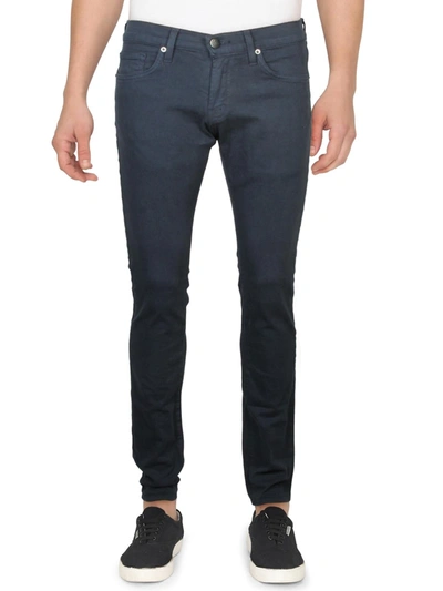 J Brand Kane Mens Denim Straight Fit Jeans In Grey