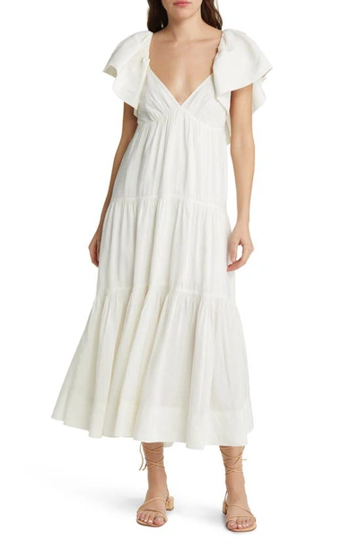 Estella Tiered Strappy Back Maxi Dress Estella Tiered Strappy Back Maxi Dress