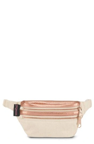 Jansport Hippyland Fanny Pack - Pink In Rose Gold