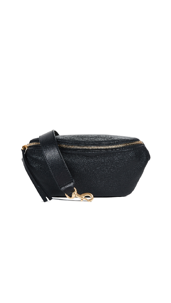 Rebecca Minkoff Bree Leather Belt Bag - Black | ModeSens