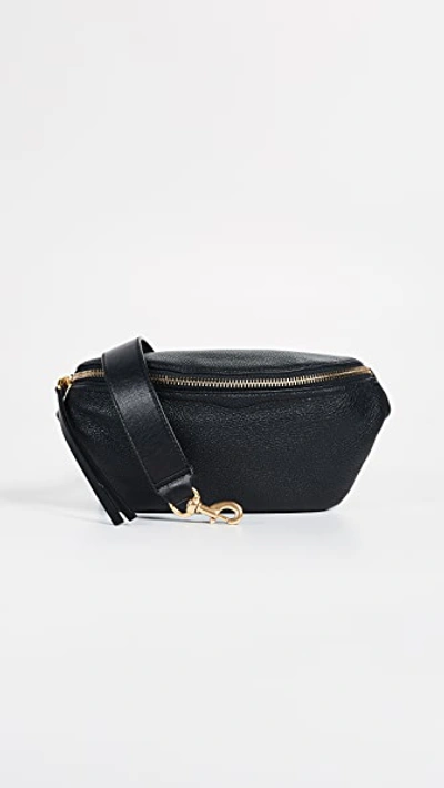 Rebecca Minkoff Bree Leather Belt Bag - Black