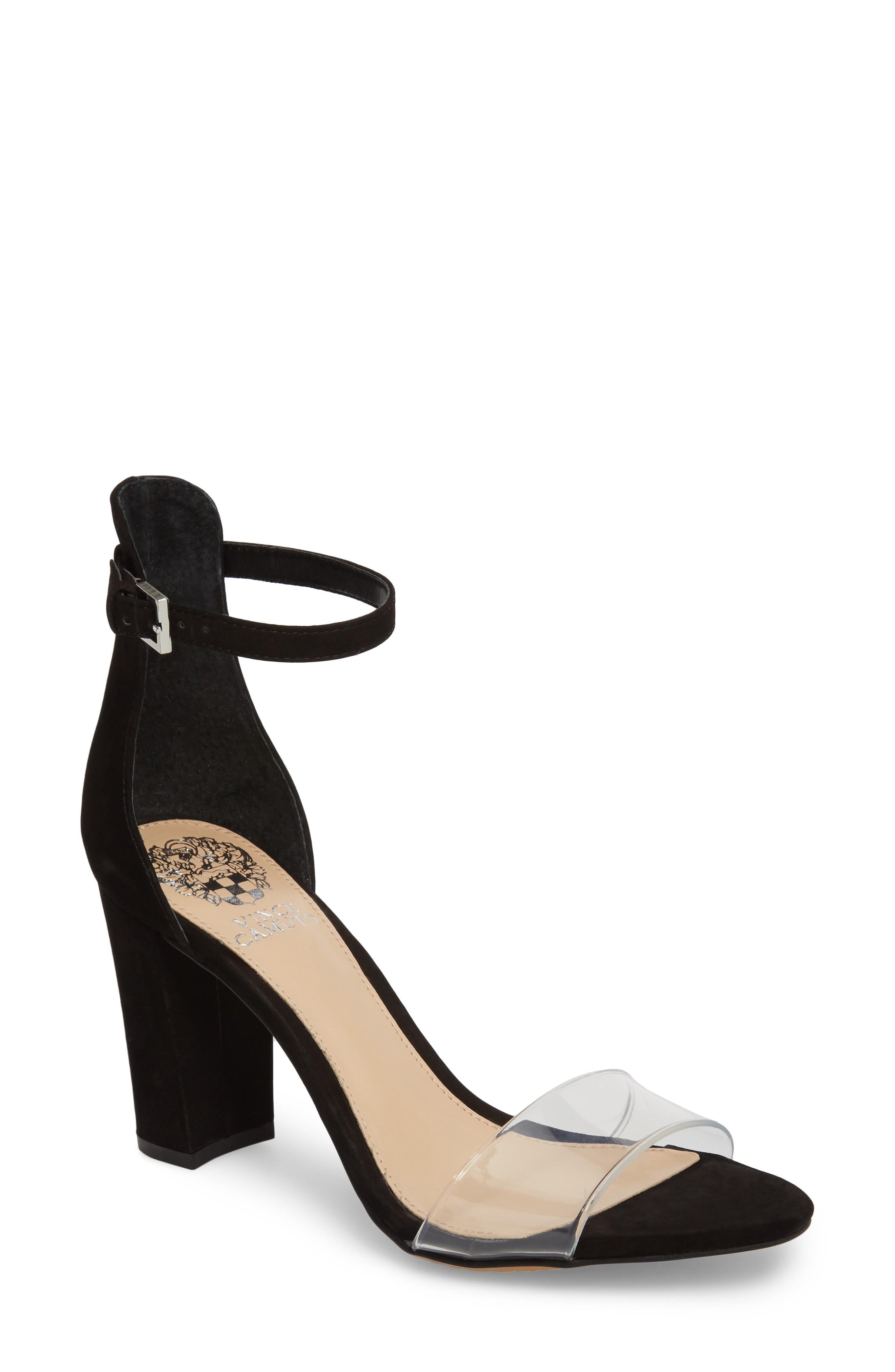vince camuto ankle strap flats