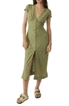 Free People New In Town Midi Dress In Willow