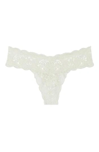 Cosabella 'never Say Never Cutie' Thong In Desert Sage