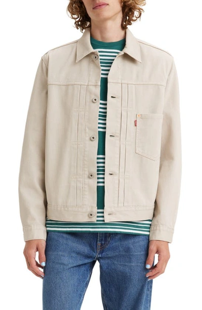 Levi s Type I Corduroy Trucker Jacket In Birch Bedford Cord Trucker ModeSens