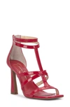 Jessica Simpson Aaralyn Strappy Sandal In Red Muse