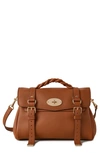 Mulberry Alexa Leather Satchel In Chestnut