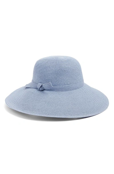 Nordstrom Packable Floppy Hat In Blue Vintage