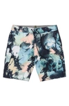 Volcom Skulli Wash Stoney Board Shorts In Navy
