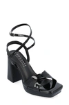 Journee Collection Tru Comfort Foam Zorana Strappy Platform Sandal In Black