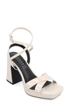 Journee Collection Tru Comfort Foam Zorana Strappy Platform Sandal In Bone