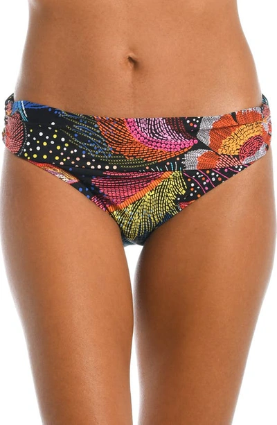 La Blanca Sunlit Soiree Bikini Bottoms In Floral Multi