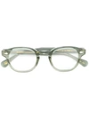 Moscot 'lemtosh 46' Glasses In Green