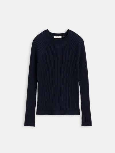Alex Mill Ribbed Crewneck Sweater In Navy