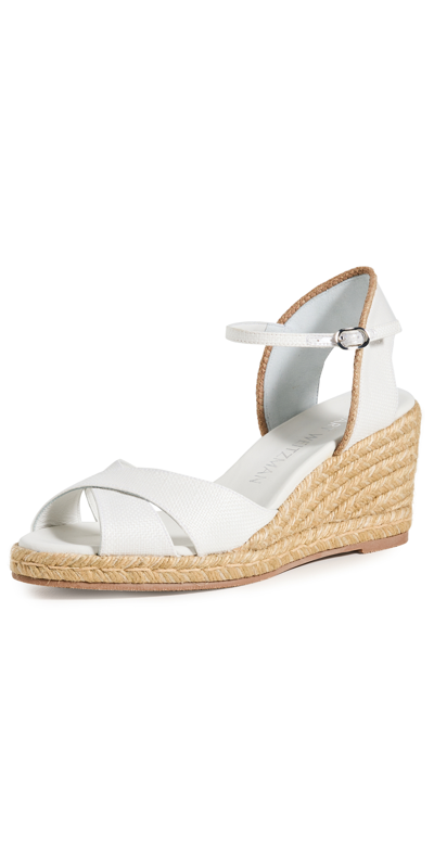 Stuart Weitzman Mirela Ii Espadrille Wedge In Wisteria/ Natural