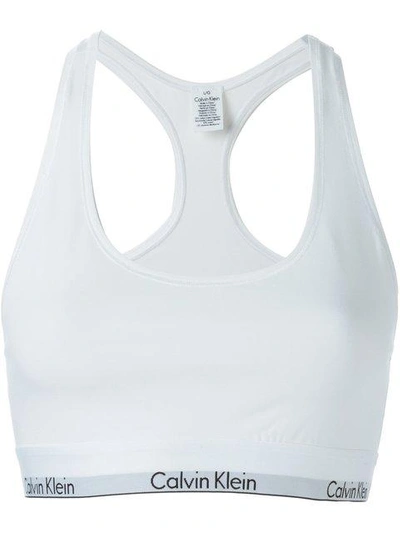 Calvin Klein Underwear Branded Elastic Sports Bra
