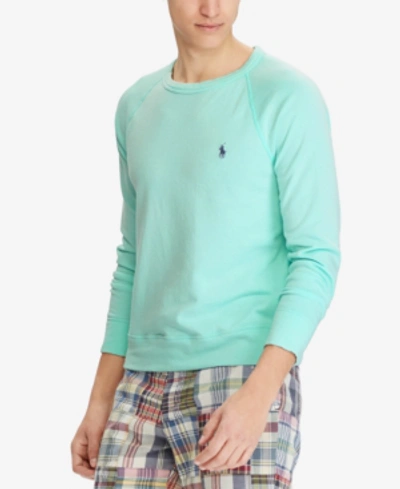 Polo Ralph Lauren Men's Spa Terry Sweatshirt In Bayside Green | ModeSens
