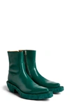 Camperlab Venga Cowboy Boots In Dark Turquoise