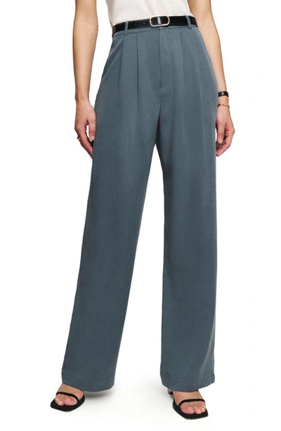 Reformation Hose Mit Weitem Bein In Slate