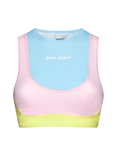 Palm Angels Miami Training Top In Multicolor
