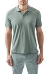 Atm Anthony Thomas Melillo Jersey Cotton Polo Shirt In Olive Drab