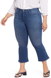Nydj Fiona Uplift Slim Flare Jeans In Dazzling