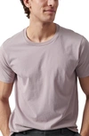 Atm Anthony Thomas Melillo Cotton Crewneck T-shirt In Deep Lilac