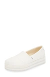 Toms Alphmid Platform Sneaker In White