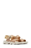 Sorel Kinetic Impact Ii Sling Low Sandal In Honest Beige/ Sea Salt