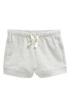 Nordstrom Babies' Everyday Knit Shorts In Grey Light Heather