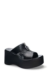 Chinese Laundry Taysha Platform Slide Sandal In Black