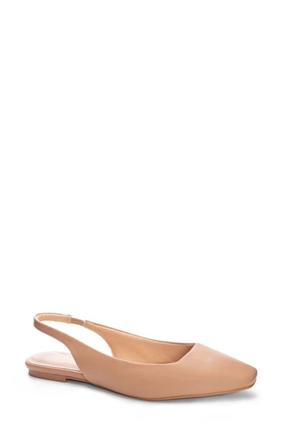 Chinese Laundry Rhyme Time Slingback Flat In Beige