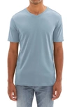 Robert Barakett Georgia Regular Fit V-neck T-shirt In Dover Blue