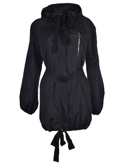 Moncler Hooded Jacket In Black