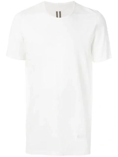 Drkshdw Level Tee Milk Cotton T-shirt In White