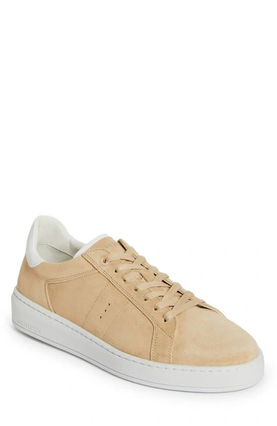 Jm Weston On Time Animation Trainers Low Top In Beige