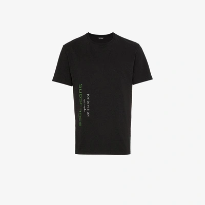 Raf Simons Joy Division T-shirt In Black