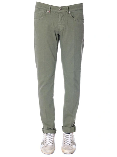 Dondup George Green Color Cotton Jeans